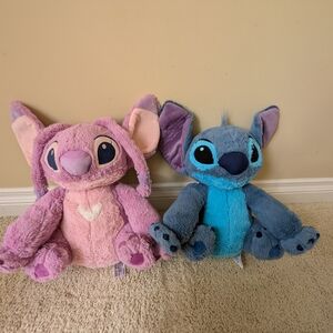 Stitch & Angel Plush Toys